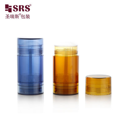 ซื้อ รูปทรงกลม การปรับแต่ง สีฉีด พลาสติก PP ดีโอเดอร์แอนท์ สติก ถัง 75 กรัม online manufacture