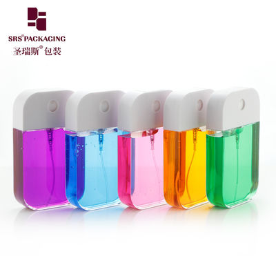 ซื้อ ขายปลีก ขนาดกระเป๋า ขนาดโปร่ง PETG พลาสติกหอมบรรจุสี่เหลี่ยม โทรศัพท์หมอกสเปรย์ขวด 50 ml online manufacture