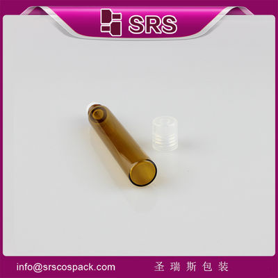 ซื้อ SRS ไม่มีการรั่ว ขวดน้ําหอมแก้วสีแอนเบิร์ก 10 ml พร้อมม้วนประเภทประปาและหมวกสกรู PP online manufacture