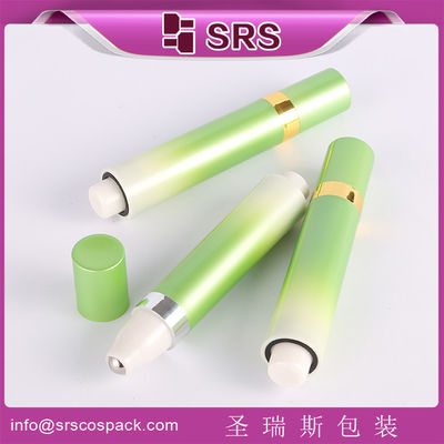ซื้อ Shengruisi การบรรจุ SY-10ml พลาสติกอากาศไม่อากาศพิมพ์ม้วนบนขวดที่มีลูกเหล็ก online manufacture