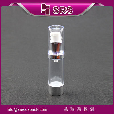 ซื้อ SRS หรูหรา เครื่องสําอาง แพ็คเกจพลาสติก 15ml 20ml 30ml กลม โลชั่นใบหน้า ปั๊มไม่มีอากาศ ขวด online manufacture