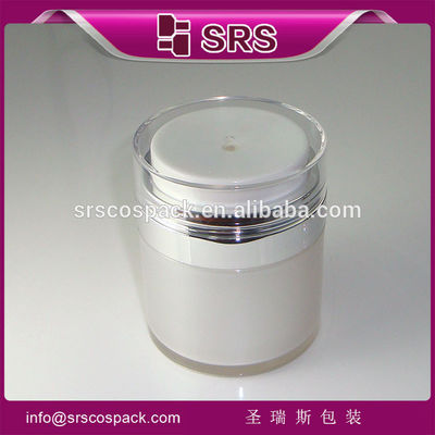 ซื้อ Shengruisi ผลิตขายร้อนครอบครีมแอคริลิค เครื่องกระปุกไม่มีอากาศกับปั๊มสําหรับครีมใบหน้า online manufacture