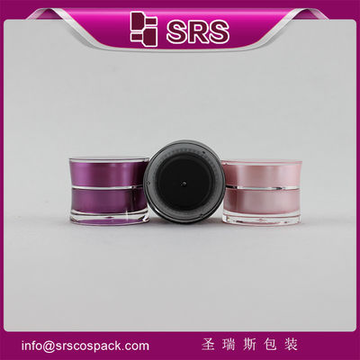 ซื้อ สีชมพูและสีดํา J092 กระปุกพลาสติก 10 กรัมสําหรับเครื่องสําอาง online manufacture