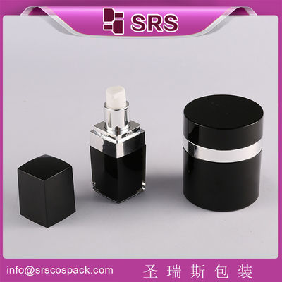 ซื้อ SRS จีนซัพพลายเออร์ ข้างว่างสี่เหลี่ยม กระป๋องน้ํายา acrylic และกลม 50 กรัม online manufacture
