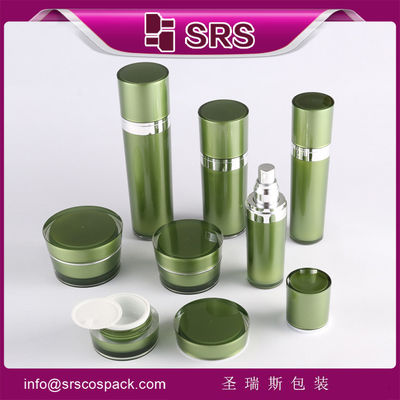 ซื้อ SRS จีน ชุดบรรจุเครื่องสําอาง ขายส่งปลีก กระปุกครีมเปล่าและขวดอะคริลิค online manufacture
