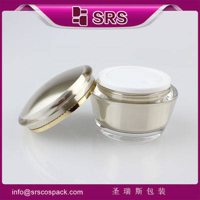 ซื้อ กระปุกพลาสติกทอง J035 15g 30g 50g ครีม online manufacture
