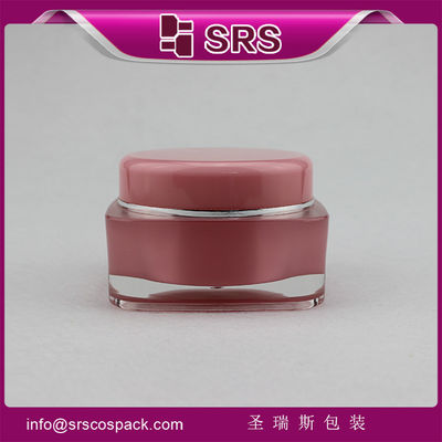 ซื้อ รูปทรงสี่เหลี่ยม สีชมพู สวย กระปุกดูแลผิวหนัง online manufacture