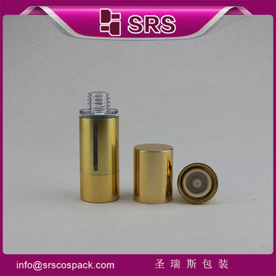 ซื้อ สีเงินและสีทอง หรูหราไม่มีอากาศ โคสเมติก ซีรั่ม ขวดผู้ผลิต online manufacture
