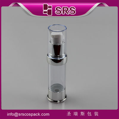 ซื้อ A0214 กระป๋องไม่มีอากาศใสที่มีกระเป๋าและฐานเงินโลหะ online manufacture