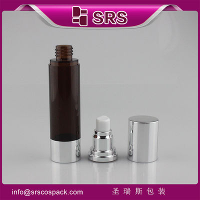 ซื้อ กระป๋องฉีด สีเหลืองเหลืองที่มีไหล่อลูมิเนียมและฐานสําหรับน้ํายา online manufacture