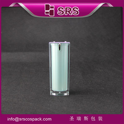 ซื้อ กระป๋องโลชั่นทรงสี่เหลี่ยม กระป๋องปั๊มไม่มีอากาศ A050 15ml 30ml 50ml online manufacture