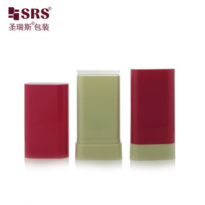 ซื้อ 20 กรัม รูปทรงโอวาล ข้างเปล่า PP Stick Twist Up ถังรักษาความสะอาดส่วนตัว online manufacture