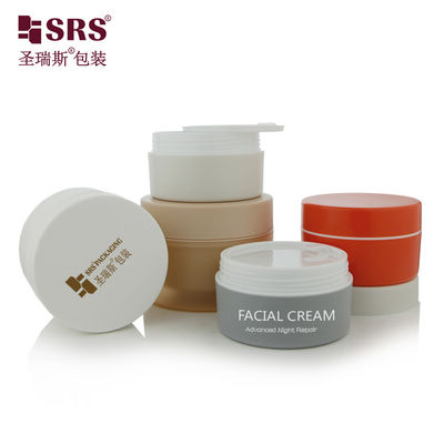 ซื้อ ผนังสองฝนเปล่า พลาสติก PP ร่างกระป๋องเนยการปรับแต่ง ครีมกระป๋องเครื่องสําอาง online manufacture