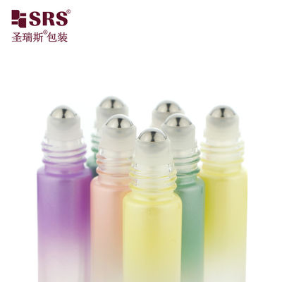 ซื้อ กระจกกลมกลมหรู เปิดพกพาน้ํามันอีเซนเซียล รอลบนขวด 10 มล online manufacture