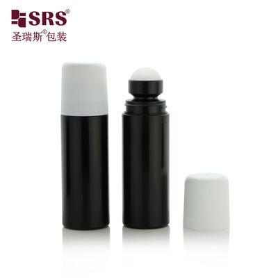 ซื้อ 90ml 3 oz กระป๋องเครื่องสําอางเปล่า เจล โรลเลอร์บอล PP วัสดุรีไซเคิล ดีโอเดอร์แอนด์ รอลบนขวด online manufacture