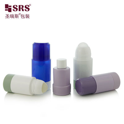 ซื้อ กล่องพลาสติก PP PCR เปลี่ยนแปลงได้ กล่องพลาสติก PP PCR กลมรีไซเคิล ดีโอเดอเรนต์ เจล รอยที่สามารถเติมใหม่ได้ online manufacture