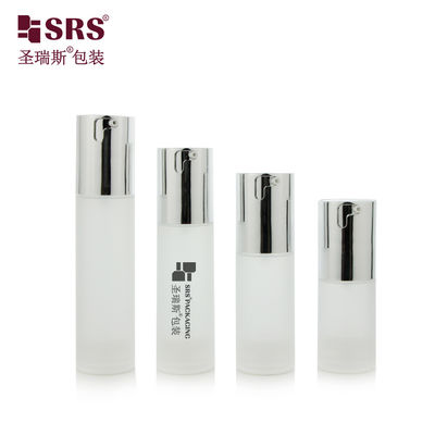 ซื้อ TA023 20ml 30ml 40ml 50ml แมทกระจ่างใสในหมักฉีดใส หมักเย็น PP PCR กระป๋องไร้อากาศ สําหรับพื้นฐานบรรจุเครื่องสําอาง online manufacture