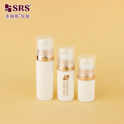 ซื้อ A028 5ml 10ml 15ml 20ml เงินเปล่า PP รอบ วัสดุรีไซเคิล กระเป๋า เจลใบหน้า ปั๊มไม่มีลม กระป๋องตัวอย่าง การฉีด สีการปรับแต่ง online manufacture