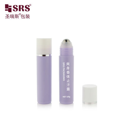 ซื้อ RPP-30ml การฉีด สีม่วง กระจ่างใส แมท จัดทํา หมวกขาว ด้วยสตริงแหวนเงิน ลูกเหล็กบอลนวดเส้นผม online manufacture