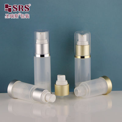 ซื้อ A025 15ml 30ml 50ml PP ใส กระจ่างกระจ่าง ปรับแต่งหน้ากากดูแลผิว หน้ากากเยล ปั๊มไม่มีอากาศ กระปุกบรรจุ online manufacture