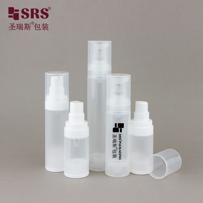 ซื้อ A0216 15ml 30ml 50ml กระป๋องพลาสติกไม่มีอากาศ PP PCR สวย Matte In Mold พร้อมปั๊มสเปรย์โลชั่น online manufacture