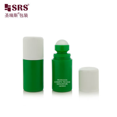 ซื้อ RPPC1-60ML ปรับแต่งผิวเขียวสีแข็ง พลาสติก PP PCR วัสดุรีไซเคิล Roll On Deodorant Gel กระป๋องบรรจุ online manufacture