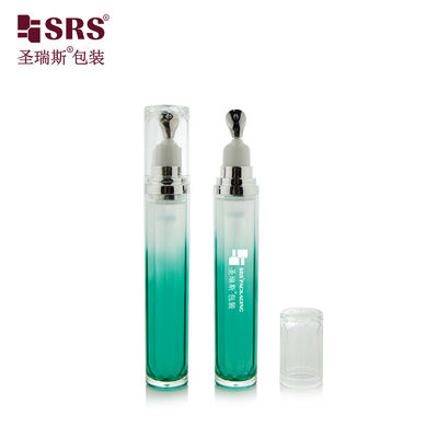 ซื้อ LR001-15ML ราคาสุดหรู การดูแลผิวหนัง เจลตา Applicator โลหะ เซนก์หัว Acrylic โลชั่น กระป๋อง ถังท่อ online manufacture