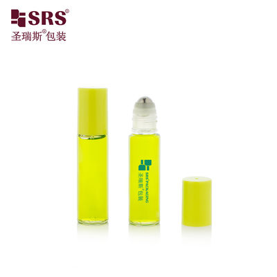 ซื้อ PET-10ML ขวดพลาสติก PET ใส ผิวเงา บรรจุภัณฑ์แบบลูกกลิ้งพร้อมลูกบอลเหล็กนวด online manufacture