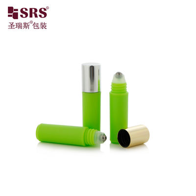 ซื้อ RPA-2ml กระป๋องพลาสติกสีเขียวไม่โปร่งใส สีที่กําหนดเอง พร้อมโลโก้ครอบสกรูอลูมิเนียมที่พิมพ์บนกระป๋อง online manufacture