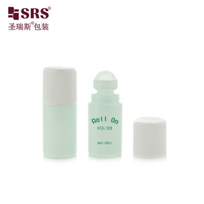 ซื้อ RPPC1-60ML ขวดโรลออนระงับกลิ่นกายเจล PP ทรงกลมสีเขียว ไม่รั่วซึม ฝาปิดกันเด็ก CRC online manufacture
