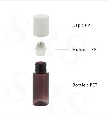 ซื้อ PET 10ml ~ 170ml พลาสติก PCR Roll On กระป๋อง ใส ปรับแต่งสี กระป๋องลูกกลองไม่มีการรั่ว สําหรับตา เซรั่ม ดีโอเดอร์แอนต์ เจล online manufacture