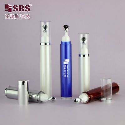 ซื้อ AY005 10ML 15ML ขวดบรรจุภัณฑ์ลูกกลิ้งอะคริลิคแบบ Roll On พร้อมหัวโลหะ ขวดเปล่าสำหรับทาครีมบำรุงรอบดวงตาแบบกด online manufacture