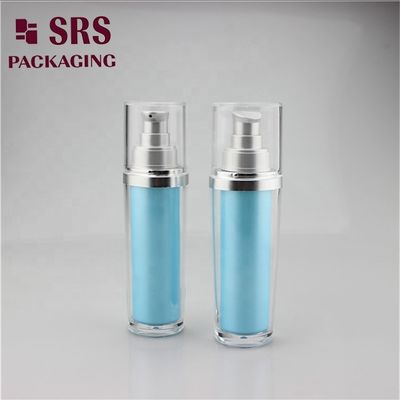 ซื้อ ขวดโลชั่นสีขาวหรูหรา L041 พร้อมไหล่สีทอง, ขวดปั๊มรองพื้น online manufacture