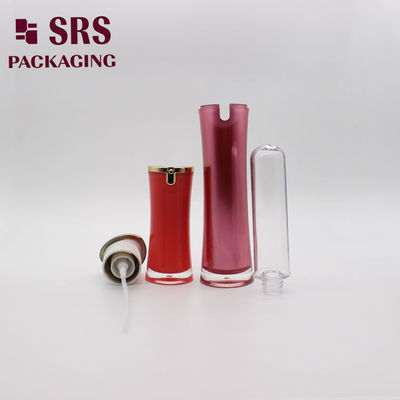 ซื้อ SRS ประเทศจีน ผู้จําหน่าย หรูหราเปล่า สีดํา สินค้าดูแลผิว กระป๋องน้ํายาอาคริลิค online manufacture