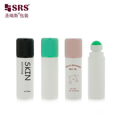 ซื้อ RPPD1-90ML New Color Plastic PP PCR Roll On Deodorant Gel Bottles With Child Proof Cap online manufacture