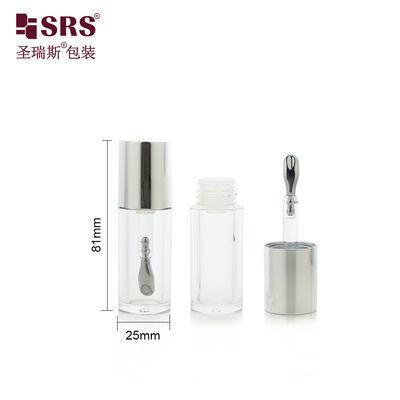 ซื้อ G1185 Skincare Empty Clear Plastic Round Makeup Cute Lipgloss Tube Cosmetic Packaging online manufacture