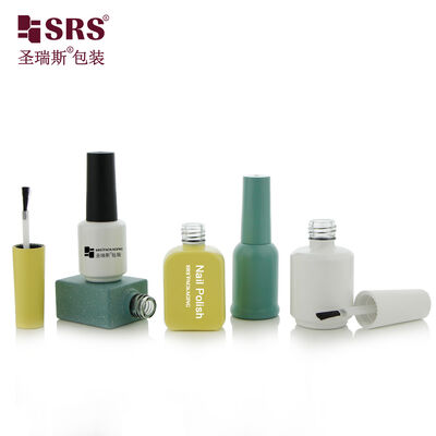 ซื้อ ปรับแต่งขวดแก้วสี ด้วยแปรงเล็บ สีเล็บ ขวดแต่งหน้าเปล่า แพคเกจ สีทาสี ด้วยการพิมพ์โลโก้ online manufacture