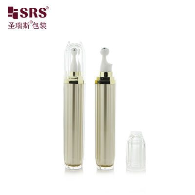 ซื้อ L002 ขวดโรลออนอะคริลิคสองชั้น ขนาด 15ML 20ML สำหรับทาเซรั่มรอบดวงตา บรรจุภัณฑ์หรูหรา online manufacture
