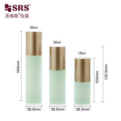 ซื้อ SRS-RS ขวดปั๊มโลชั่นอะคริลิคระดับไฮเอนด์หรูหราขนาด 15 มล. 30 มล. 50 มล. บรรจุภัณฑ์เซรั่มเครื่องสำอางขายส่ง online manufacture