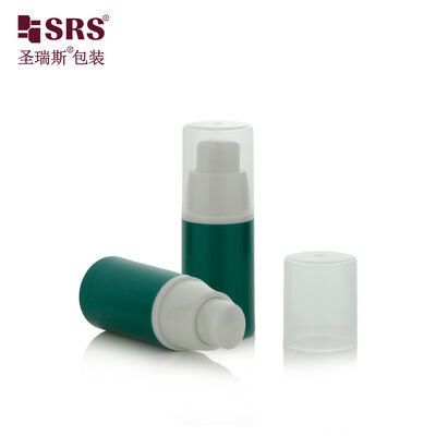 ซื้อ A024 15ml 30ml 50ml กระป๋องโลชั่นปั๊มไร้อากาศพลาสติก PP ข้างว่าง สําหรับการปรับแต่งครีมหน้า online manufacture