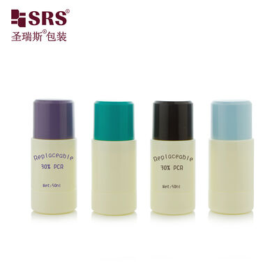 ซื้อ ขายปลีก สัญลักษณ์ที่กําหนดเอง 50ml/70ml เปลี่ยนแปลง Roll On Bottle Empty Rollerball Packaging สําหรับยาล้างกลิ่น & น้ํามันอาธาระ online manufacture