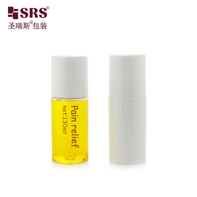 ซื้อ ขวดโรลออน PET คอ 43 มม. 130 มล. 170 มล. ขวดลูกกลิ้งเปล่าสำหรับดูแลผิวกาย โลโก้ที่กำหนดเอง online manufacture