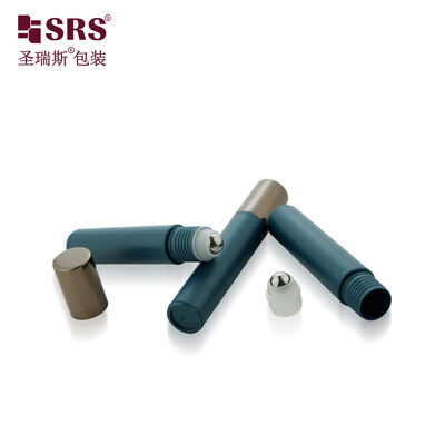 ซื้อ ขวด PP สีพิเศษพร้อมลูกกลิ้งสแตนเลส 12 มล. ฝาอลูมิเนียมสำหรับบรรจุภัณฑ์ของเหลวสกินแคร์สำหรับเดินทาง online manufacture