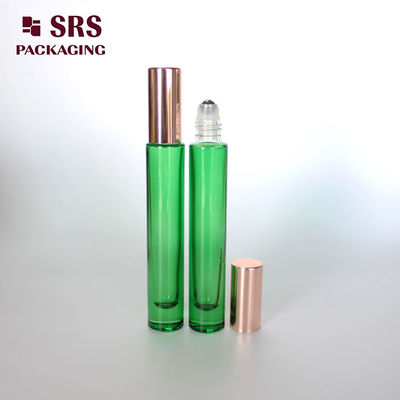 ซื้อ 10 มิลลิลิตร กระจกกระจกผนังหนาสีเขียวใสบนขวดสําหรับน้ํามันหอม online manufacture