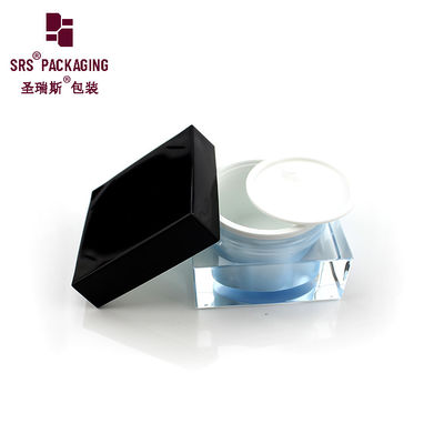 ซื้อ J053 15 กรัม 30 กรัม 50 กรัม กระปุกเปล่าพลาสติกอะคริลิคสีน้ำเงินแบบกำหนดเอง online manufacture