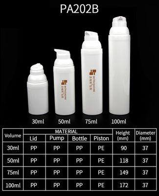 ซื้อ กระป๋องปั๊มปัดอากาศ 30ml 50ml 75ml 100ml สีขาวที่เป็นมิตรต่อสิ่งแวดล้อม pp online manufacture