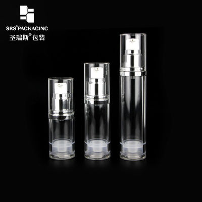 ซื้อ AS กระป๋องว่างใส 15ml 30ml 50ml พลาสติกเครื่องสําอาง ปั๊มไม่มีลม online manufacture