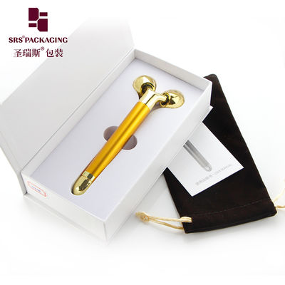ซื้อ ขายส่งทองคําหรูหราสั่นสะเทือนหน้ายกรูปทรง Y เครื่องนวดความงามใบหน้า online manufacture