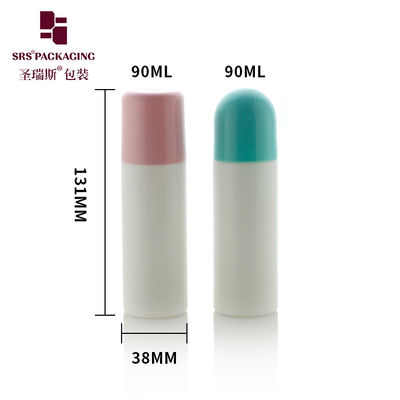 ซื้อ 90 มิลกลม PP PCR รีไซเคิล สะอาดต่อสิ่งแวดล้อม เงินเปล่า การปรับแต่ง กล่องเจลลดอเดอร์แอนท์ online manufacture