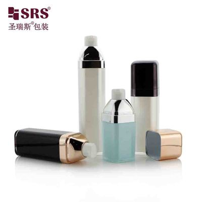 ซื้อ สีที่กําหนดเอง สวยงามเปล่า โคลชั่นเครื่องสําอาง สี่เหลี่ยม กระปุกปั๊มไม่มีอากาศ online manufacture